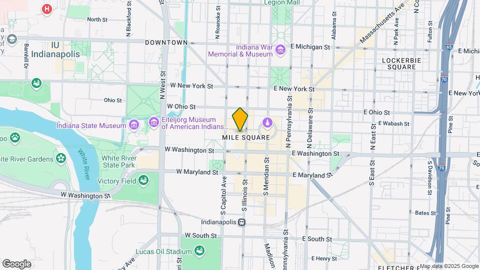 50 N Illinois St Map and Location Details