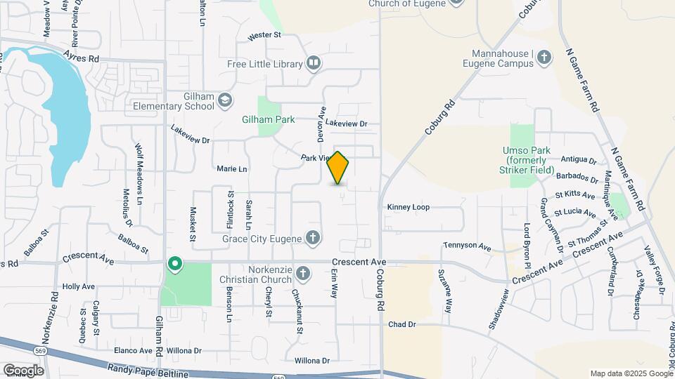 3030 Guadalupe Way Map and Location Details