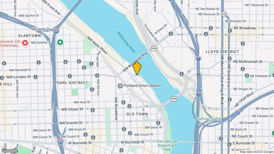 920 NW Naito Pkwy Map and Location Details