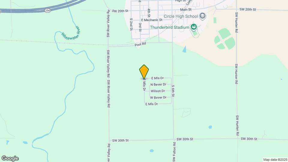 640 N Mills Dr Map and Location Details