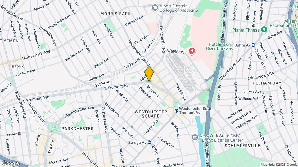 2612-2614 E Tremont Ave Mapa y Detalles de la Ubicación