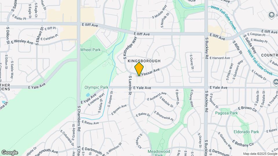 2616 S Laredo Ct Map and Location Details