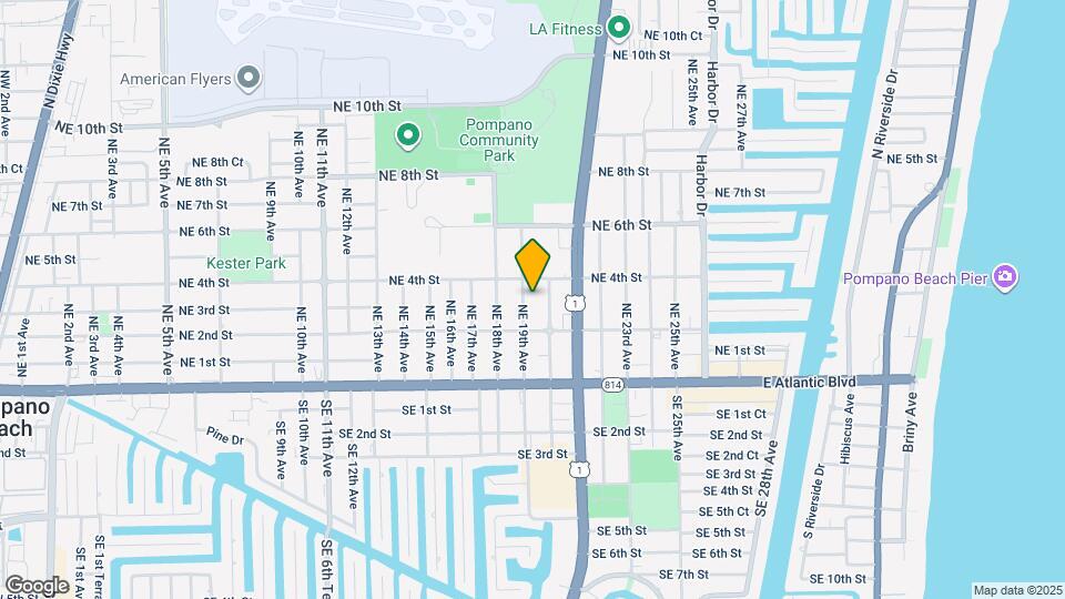 224 NE 19th Ave Map and Location Details