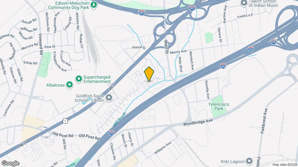 1404 Edison Glen Terrace Map and Location Details