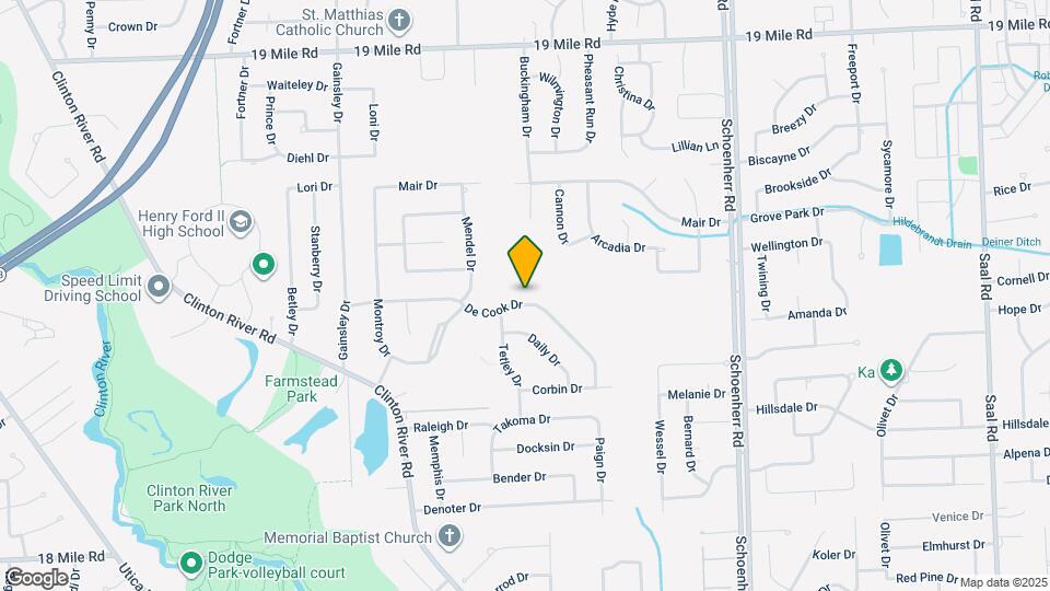 12757 De Cook Dr Map and Location Details