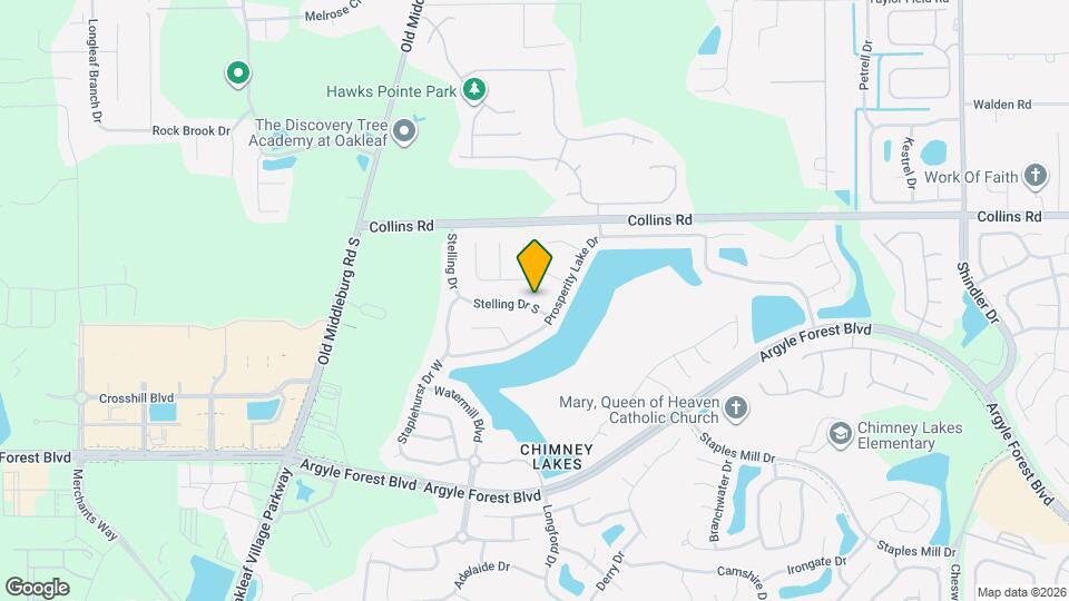 8325 Stelling Dr S Map and Location Details