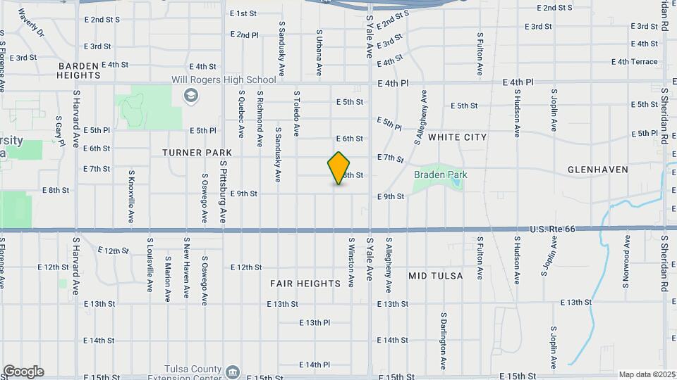 4707 E 9th St Map and Location Details