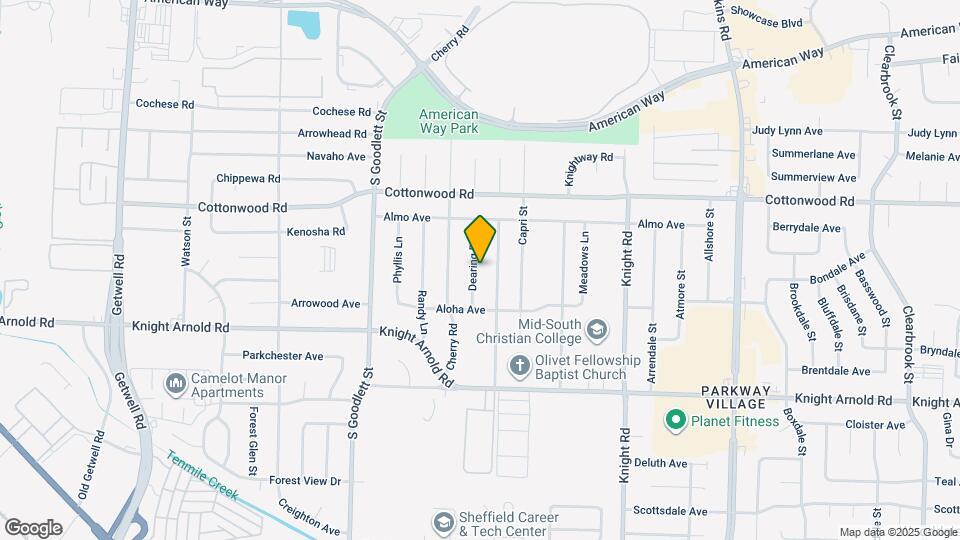 3008 Dearing Rd Map and Location Details