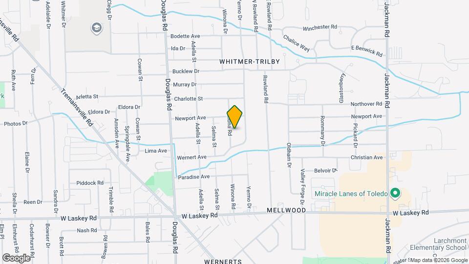 5310 Winona Dr Mapa y Detalles de la Ubicación