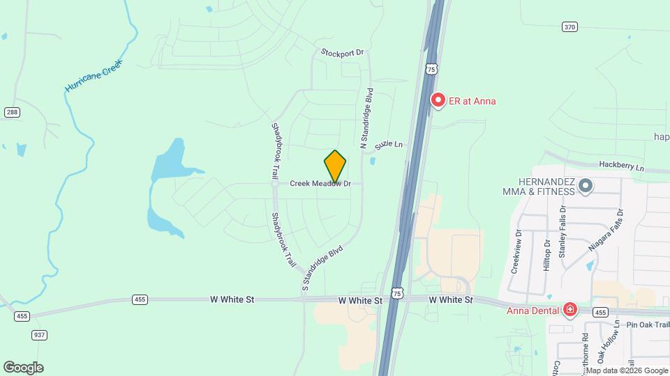3017 Creek Meadow Dr Map and Location Details