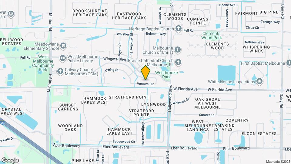 2571 Ventura Cir Mapa y Detalles de la Ubicación