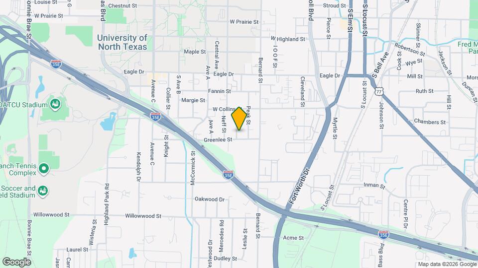 1321 Norman St Map and Location Details