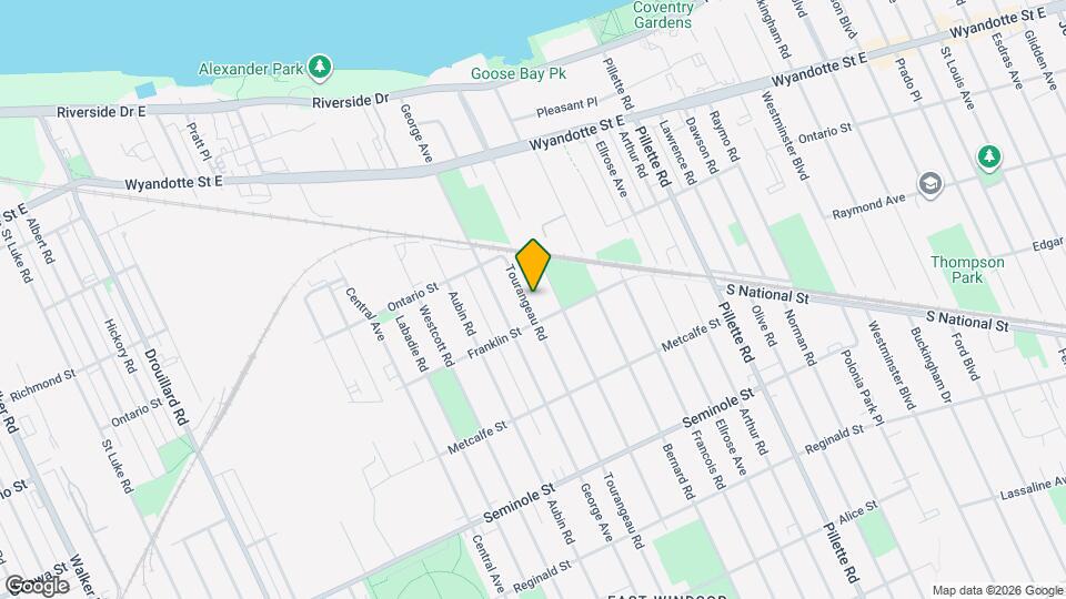 1270 Tourangeau Rd Map and Location Details