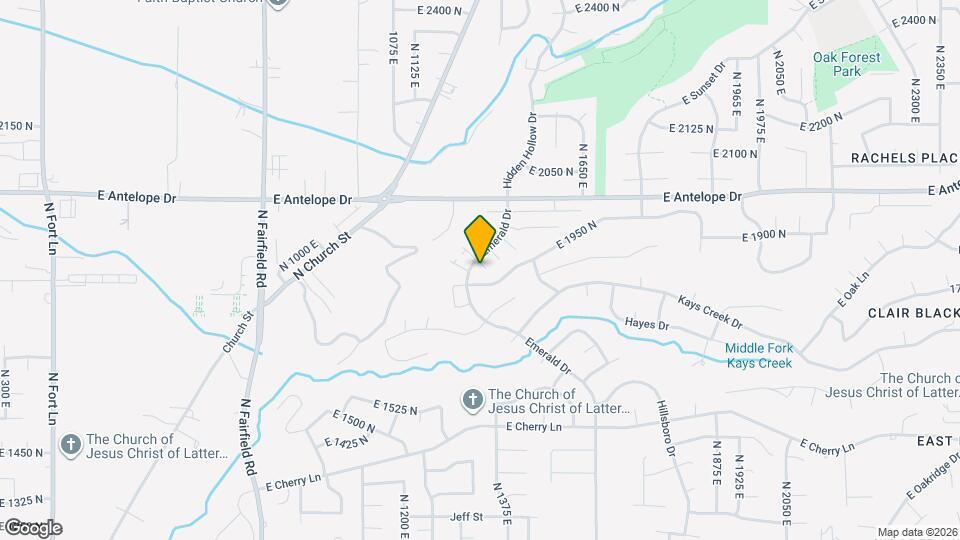 1364 Petunia Ct Map and Location Details