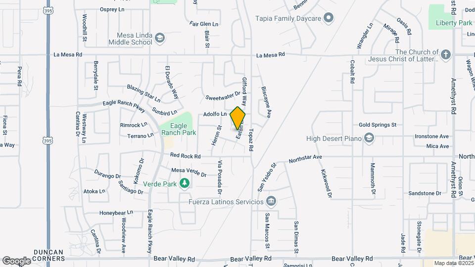 12592 Eaton Ln Map and Location Details