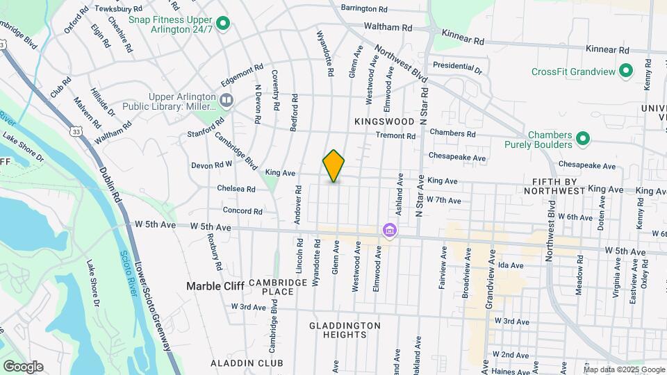 1695 Glenn Ave Mapa y Detalles de la Ubicación