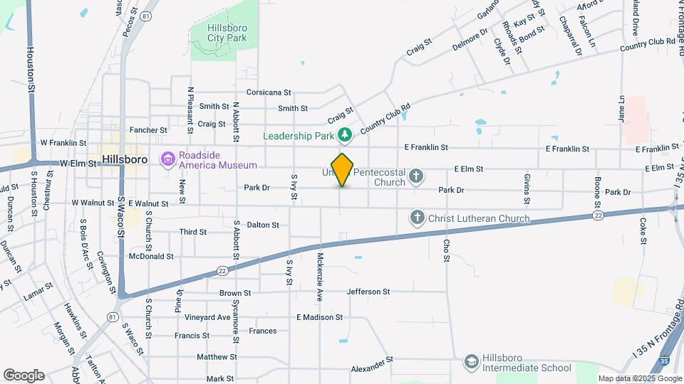 700 Park Dr Map and Location Details