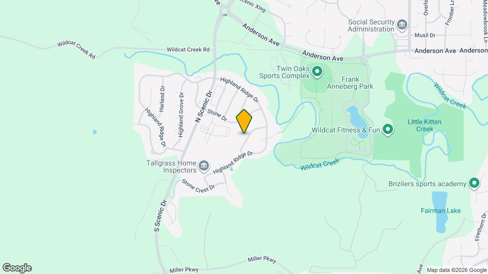 417 Stone Grove Dr Mapa y Detalles de la Ubicación