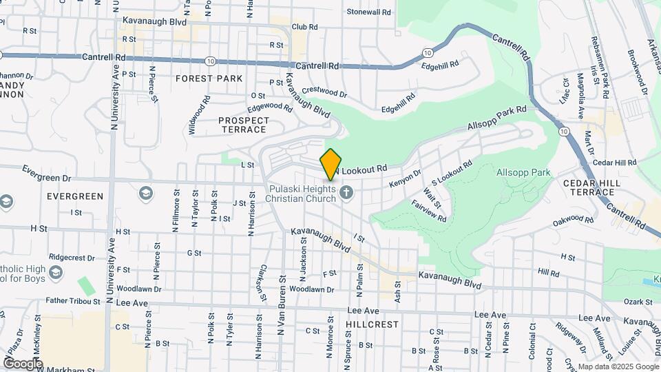 4816 Kenyon Dr Map and Location Details
