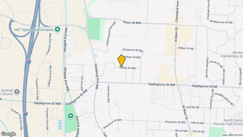 892 Postiy St NW, Unit 892 Map and Location Details