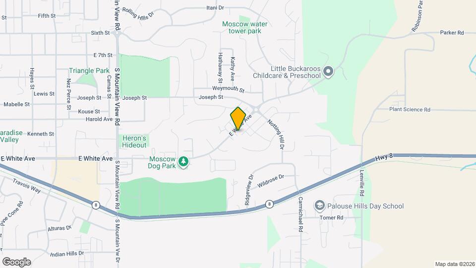 2451 E White Ave Map and Location Details