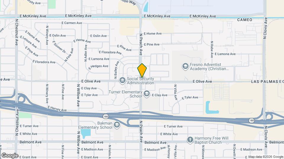 Peachwood Homeowners Assoc Map and Location Details