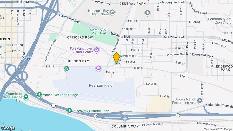 Pearson Lofts Mapa y Detalles de la Ubicación