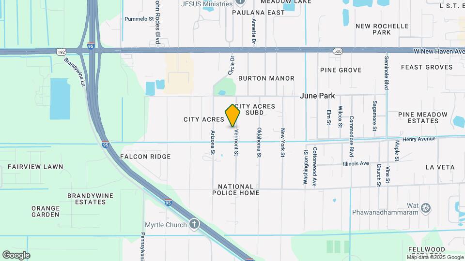 2250 Vermont St Map and Location Details