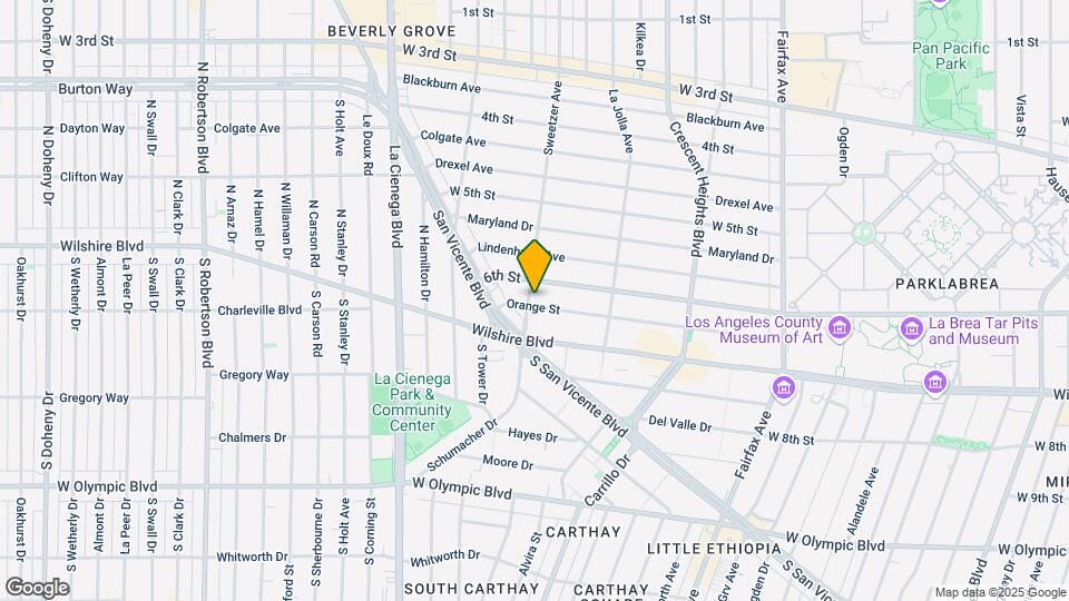 6531 Orange St Mapa y Detalles de la Ubicación