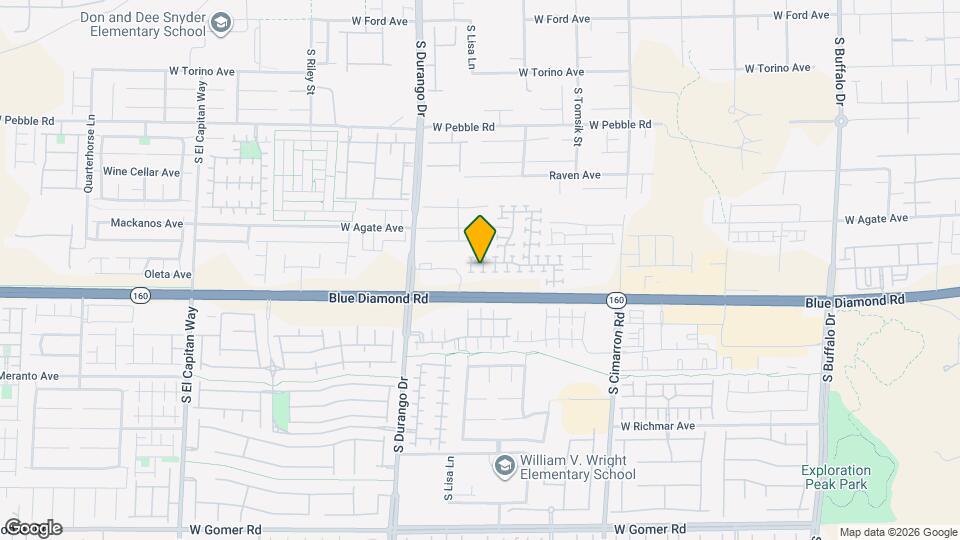 8405 Lower Trailhead Ave Map and Location Details