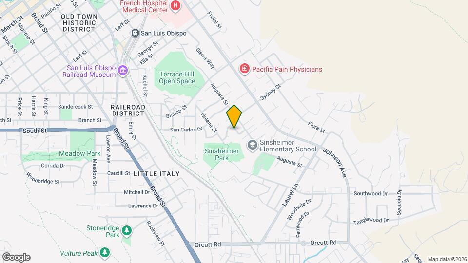 2537 Greta Pl Map and Location Details