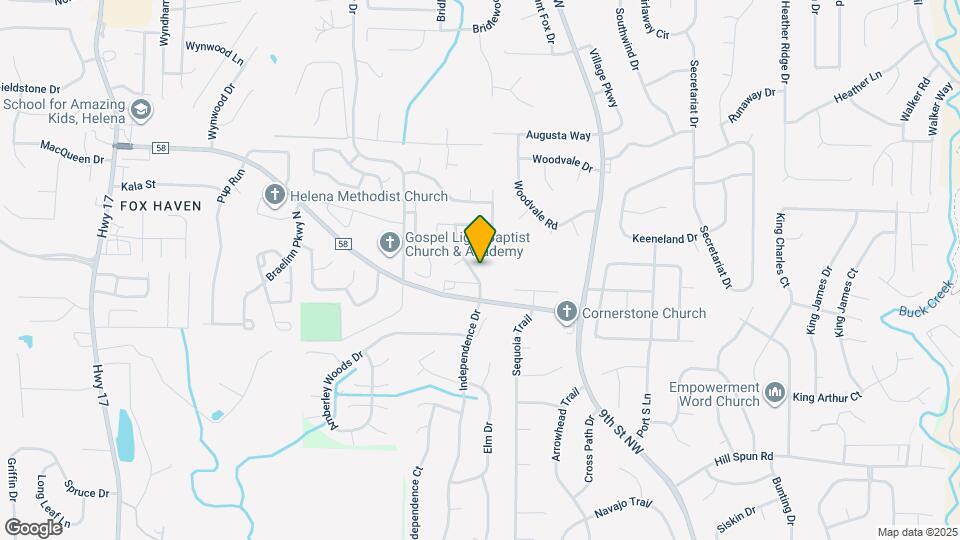 152 Laurel Woods Dr Map and Location Details