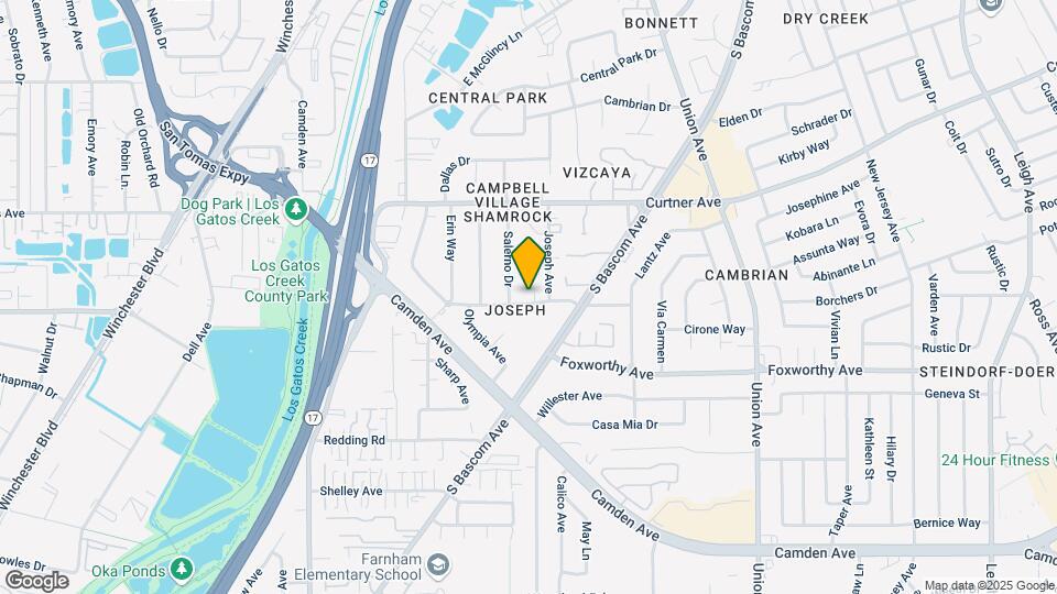 2251 Shamrock Dr Mapa y Detalles de la Ubicación