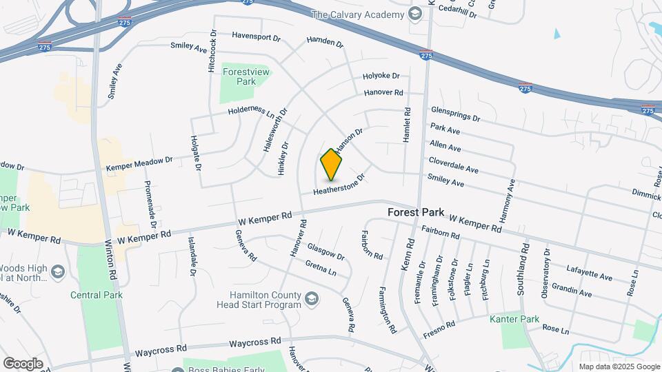 858 Heatherstone Dr Map and Location Details