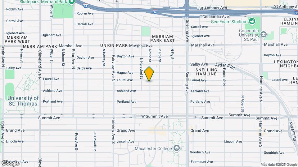 1702 Laurel Ave Map and Location Details