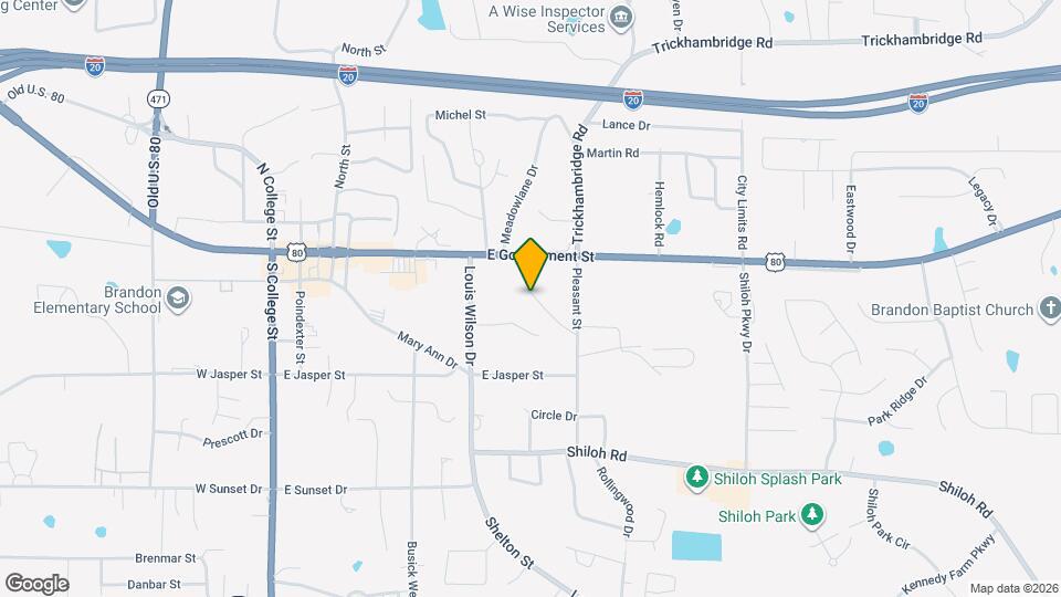 222 Harrell St Mapa y Detalles de la Ubicación