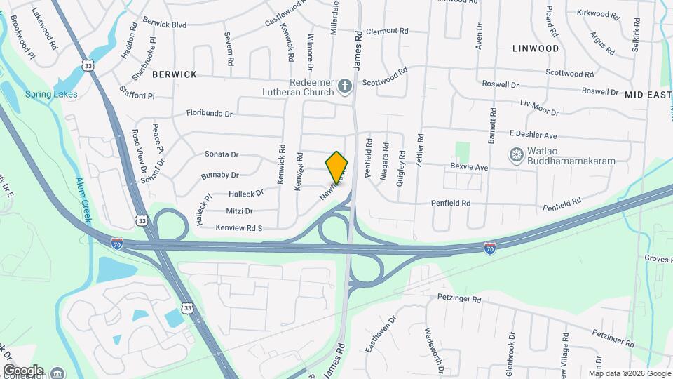 1766 Newfield Rd Map and Location Details