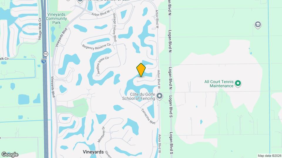 483 Palo Verde Dr Map and Location Details