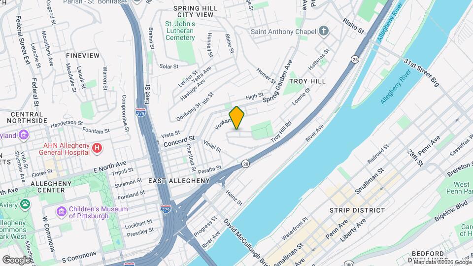 1123 Brabec St Mapa y Detalles de la Ubicación