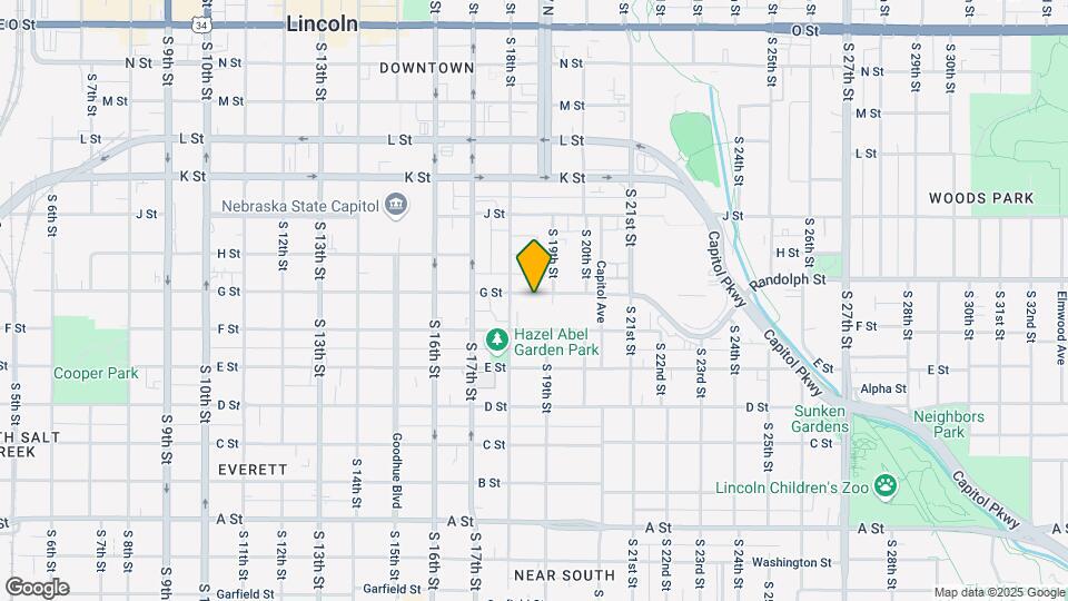 1833 G St Map and Location Details