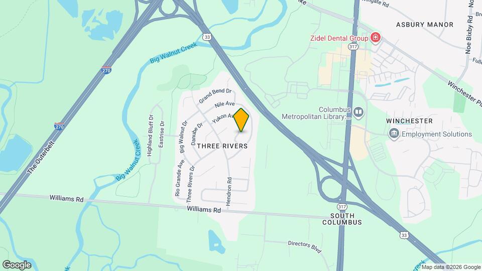 3764 Whetstone Dr Map and Location Details