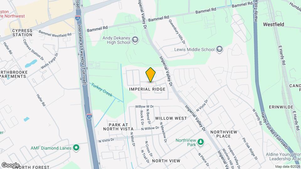 627 Regal Hollow Ln Map and Location Details