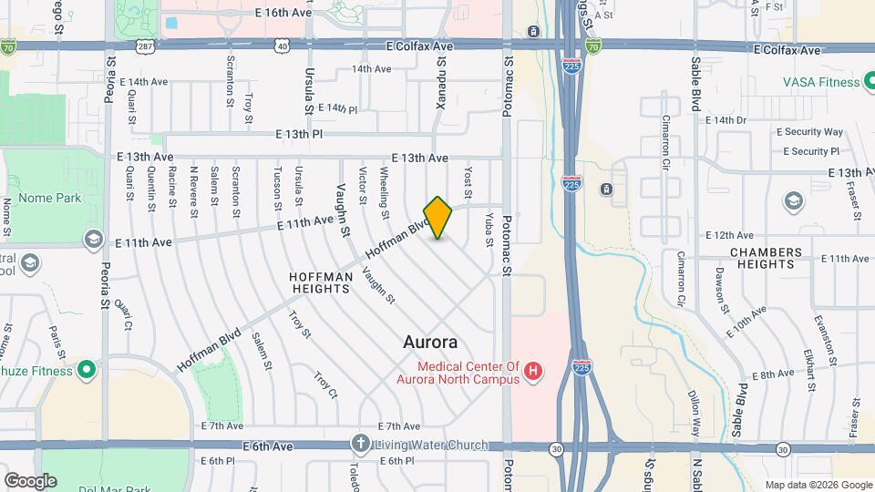 1060 Worchester St, Unit $750 room built in shelving Map and Location Details