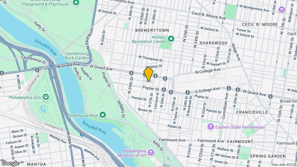 2724 Cambridge St Map and Location Details