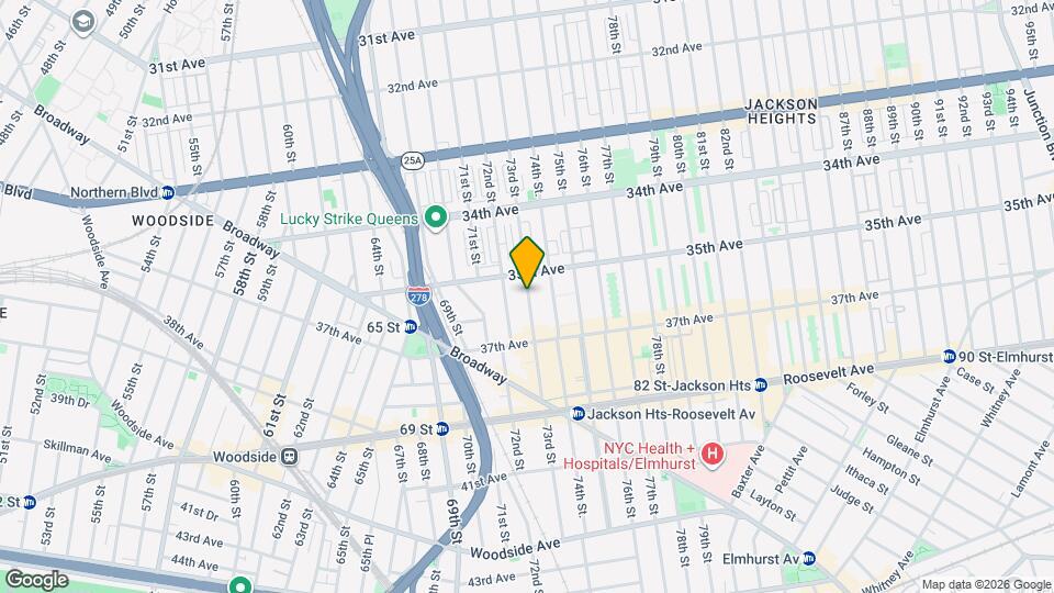 35-30 73rd St Map and Location Details