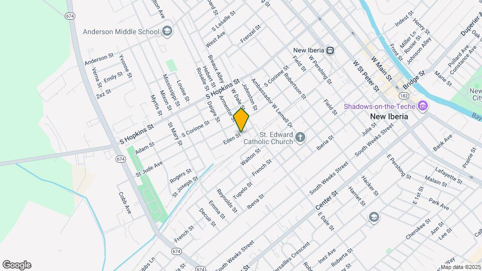 309 Armentor St Map and Location Details