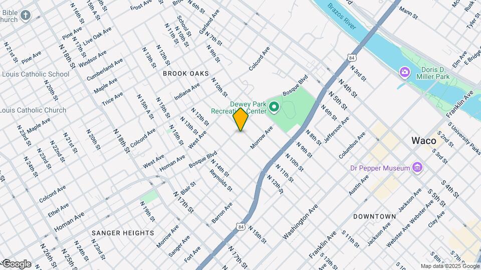 930 N 11th St Map and Location Details