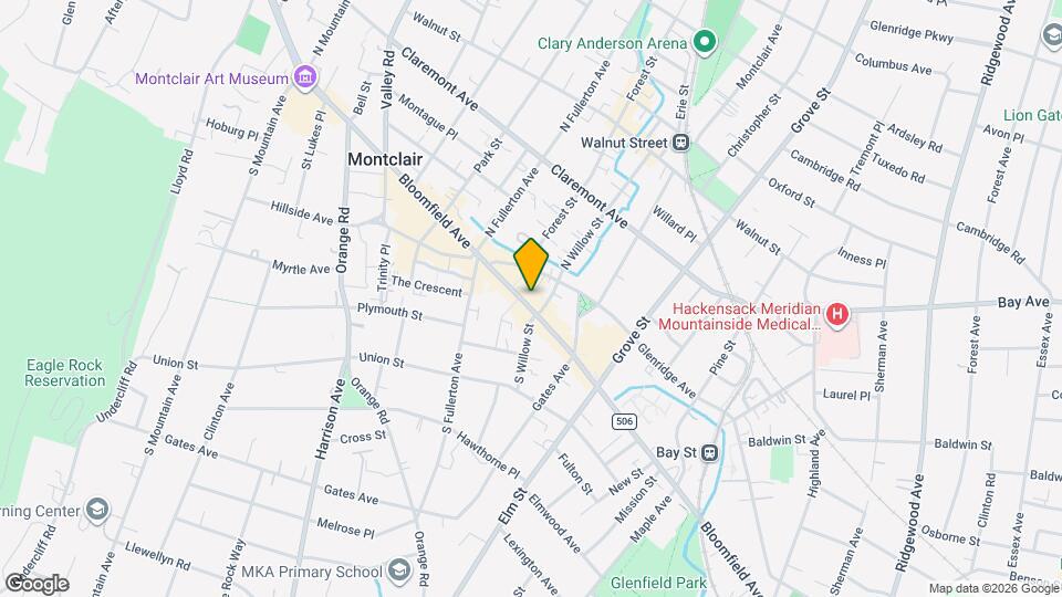 385 Bloomfield Ave Map and Location Details