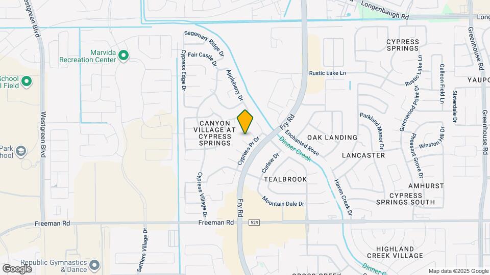 20518 Holly Barr Ln Map and Location Details