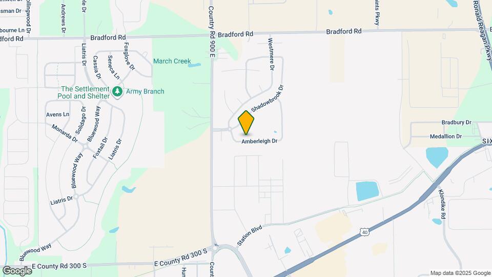 9170 Amberleigh Dr Map and Location Details